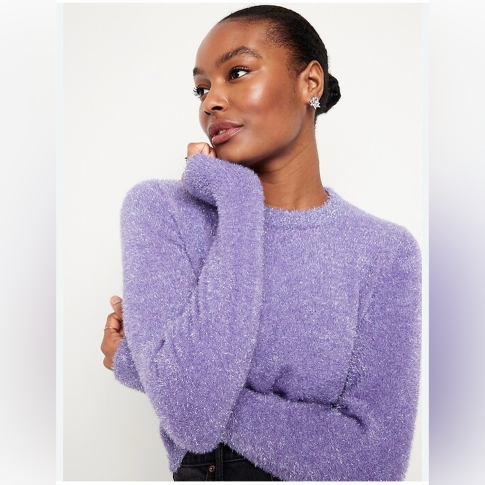 Old Navy Women's Soft Purple Sweater